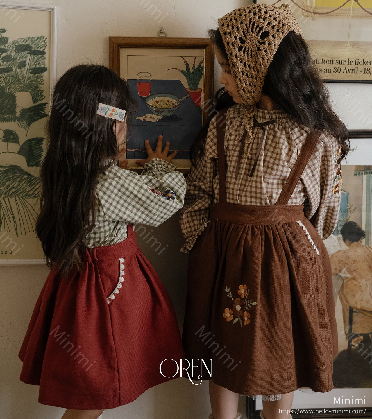 Oren Autumn Bloom Jumper Skirt 細節圖 14