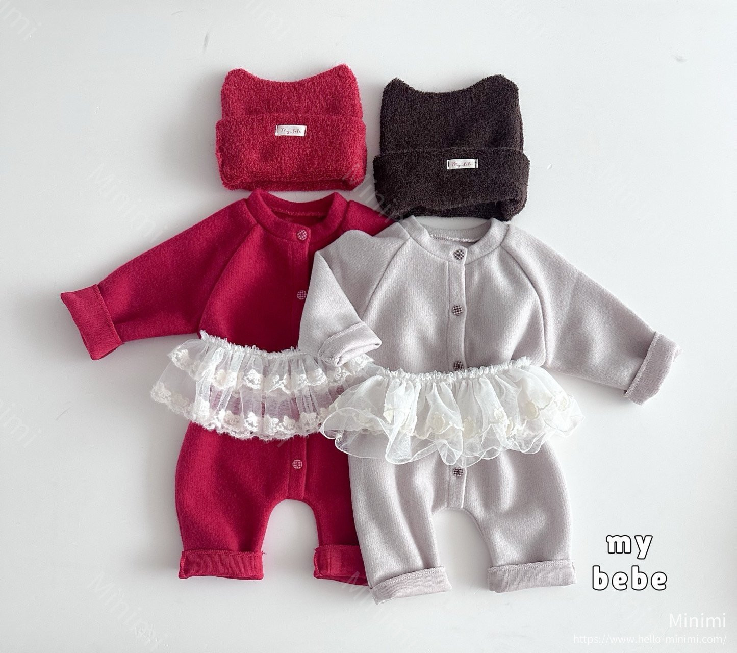 my_bébé Winter Button Suit 細節圖 6