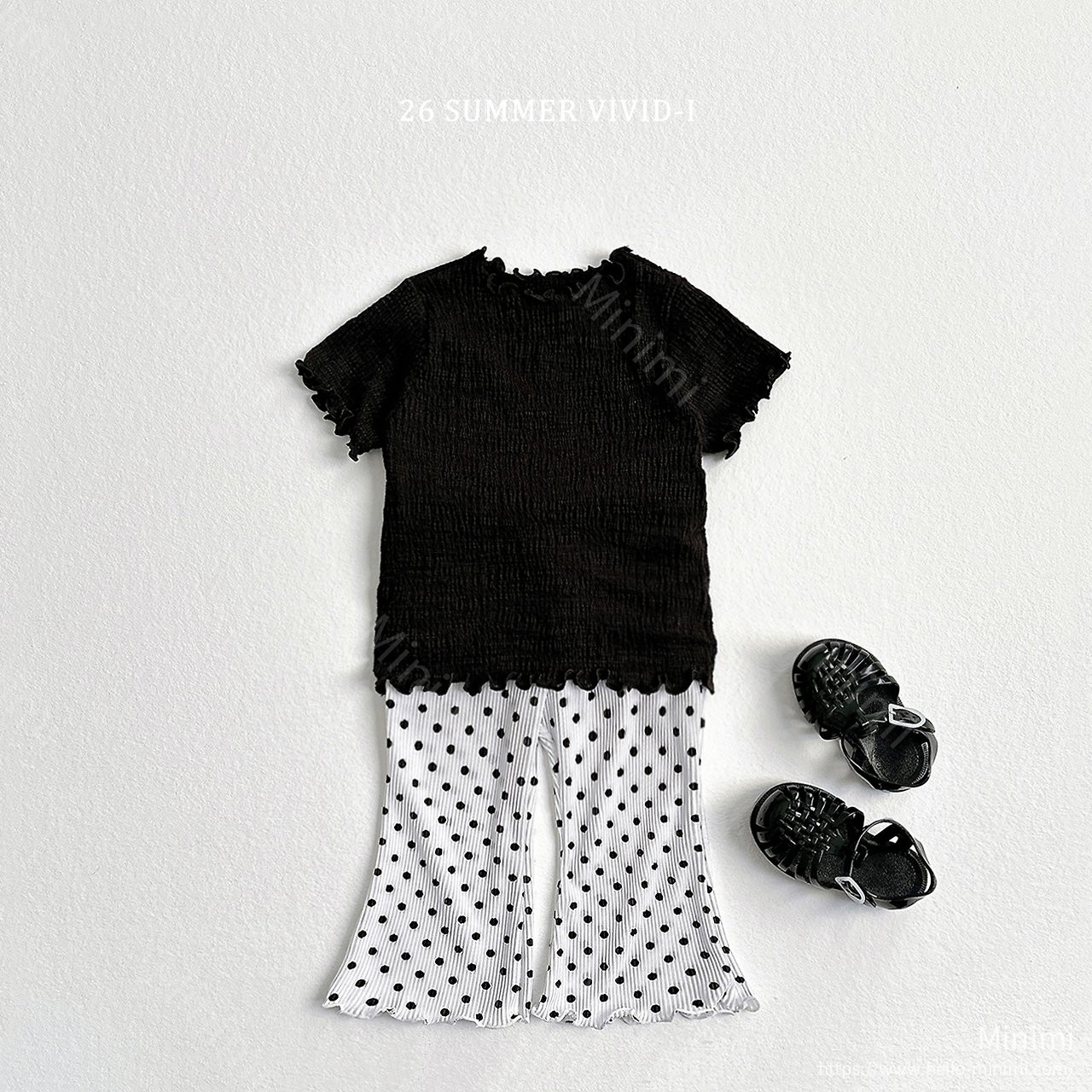 VIVID-I Yoryu Slub Fluted T-Shirt 細節圖 17