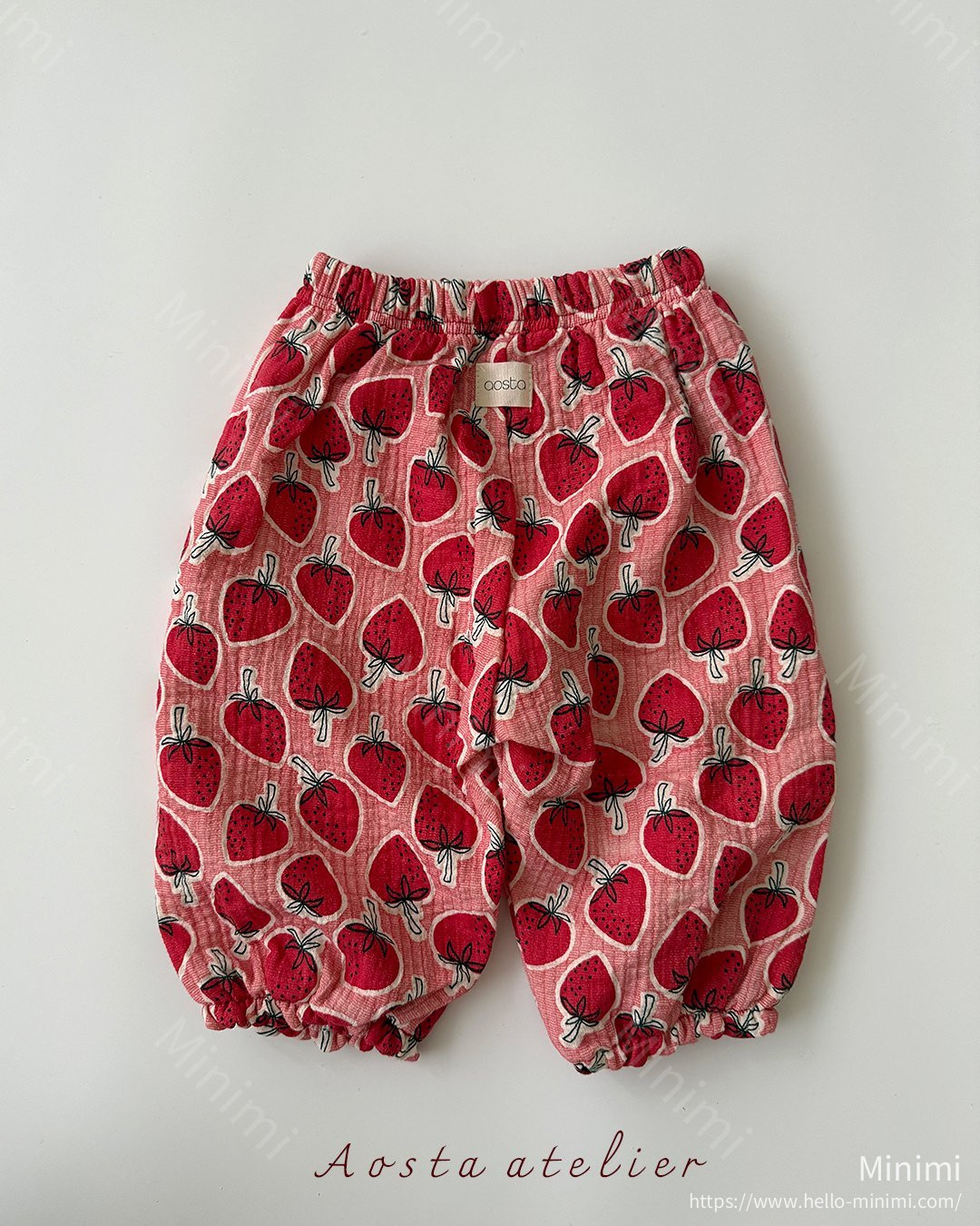 Aosta atelier Strawberry Pants 細節圖 1