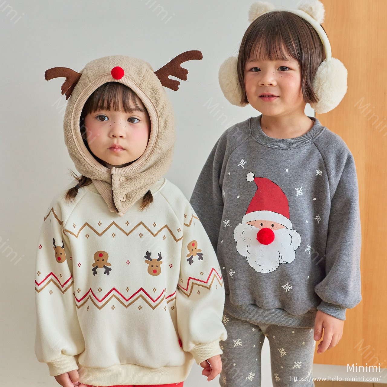 1st BLUE Christmas Santa Sweatshirt 細節圖 6