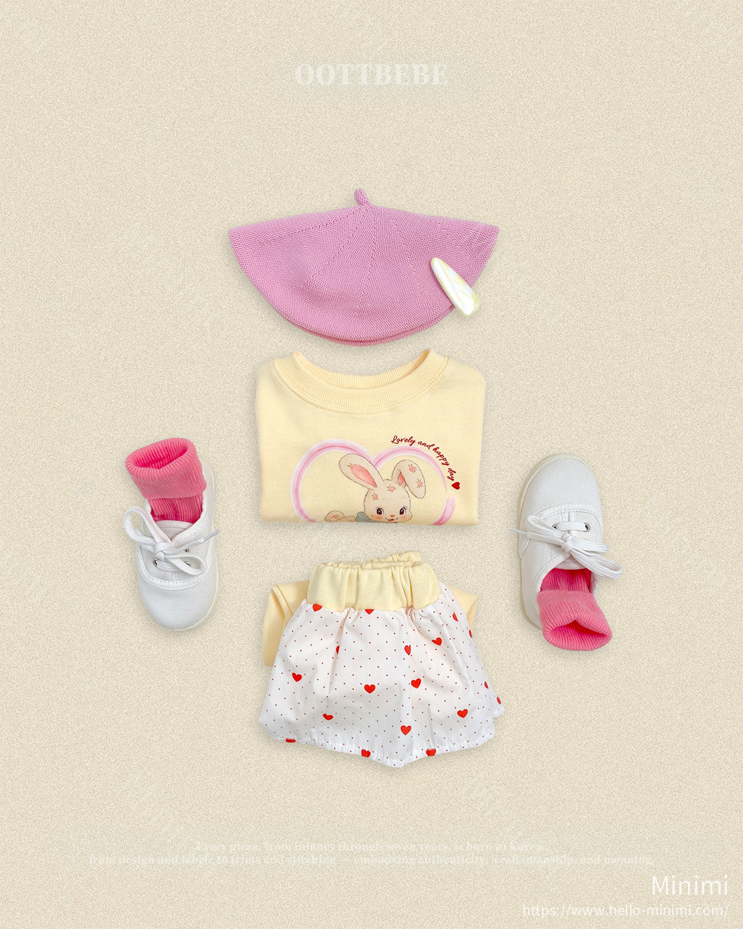 oott bebe Cutie Rabbit Set 細節圖 9