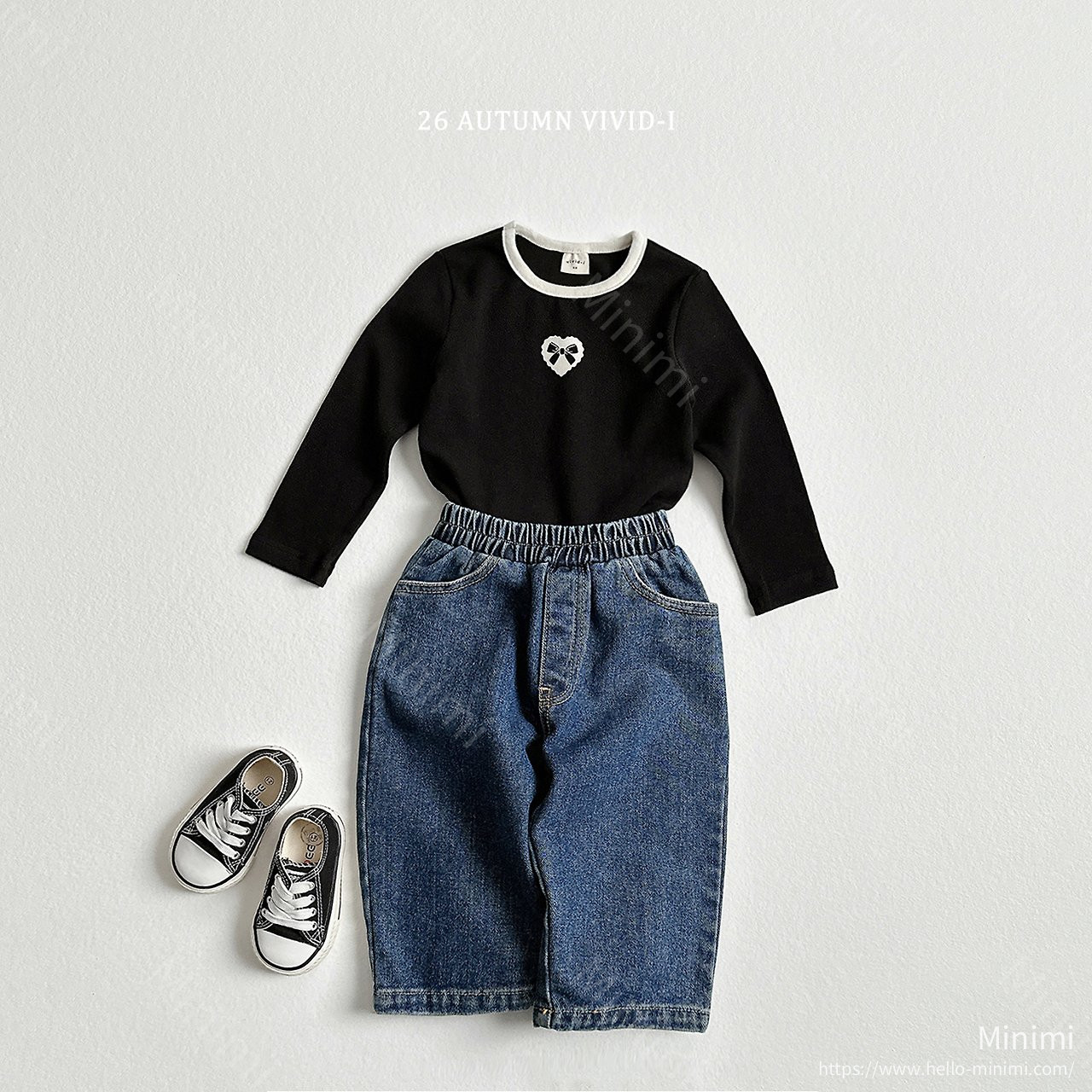 VIVID-I Ribbon Heart Span T-shirt 細節圖 14