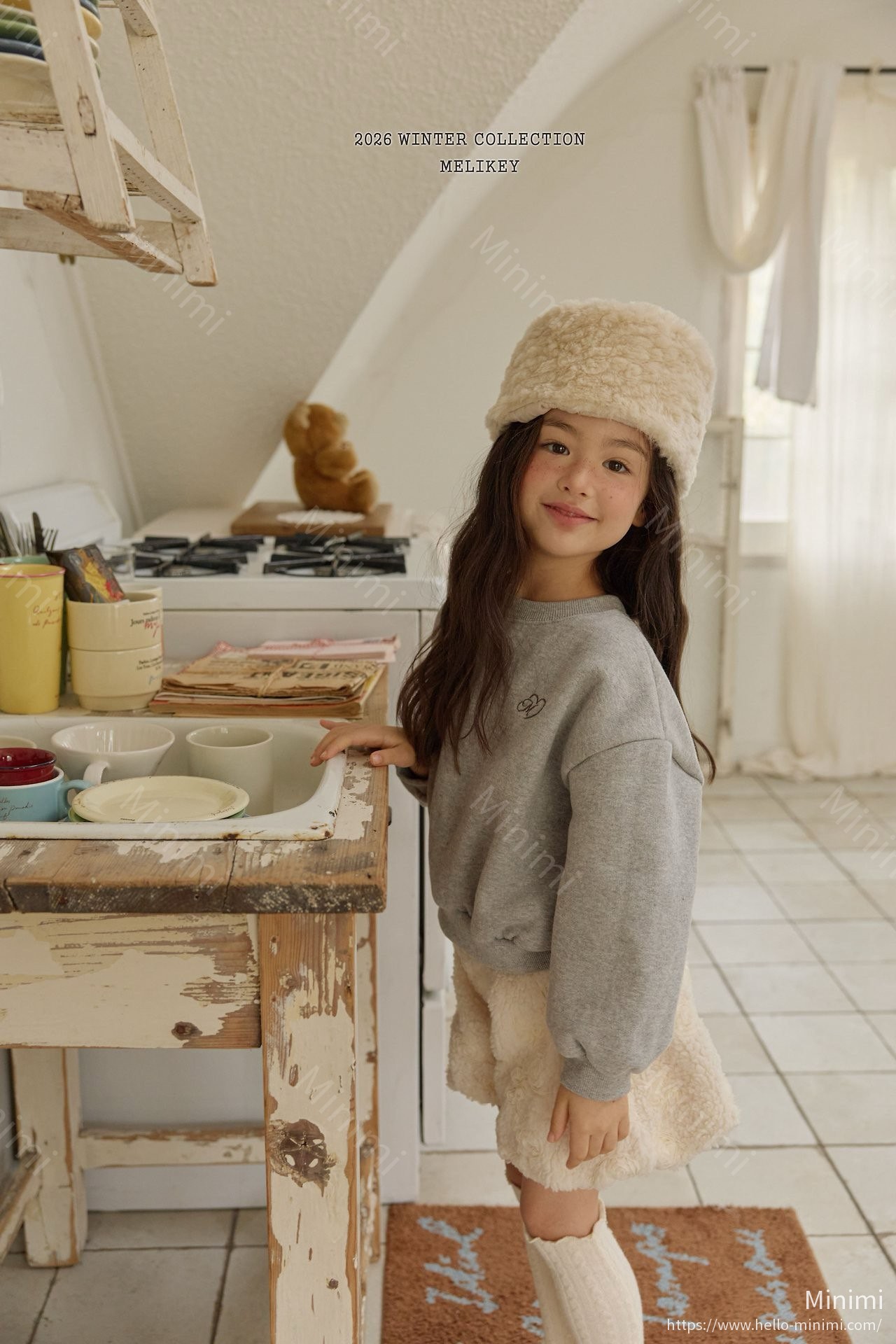Melikey Bear Fur Hat 細節圖 1