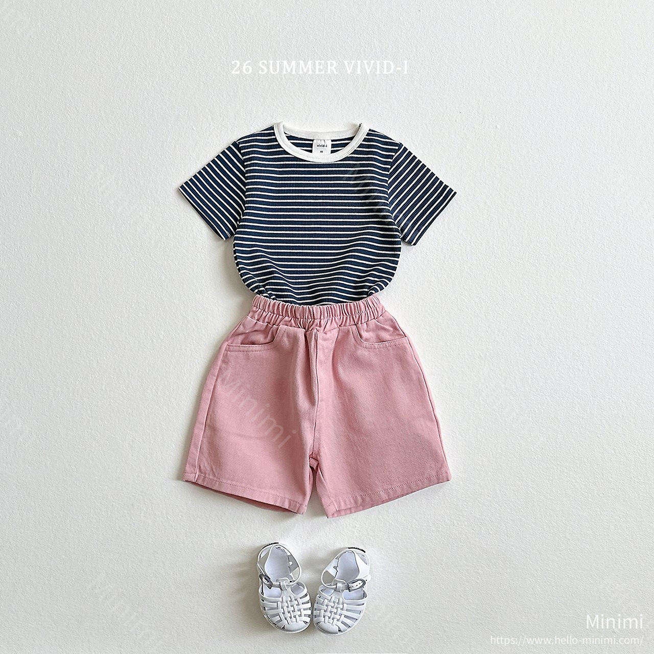 VIVID-I Stitch Cotton Shorts 細節圖 8