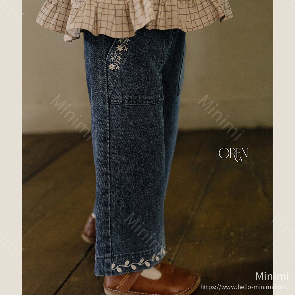Oren Maple Embroidered Denim Pants 細節圖 26