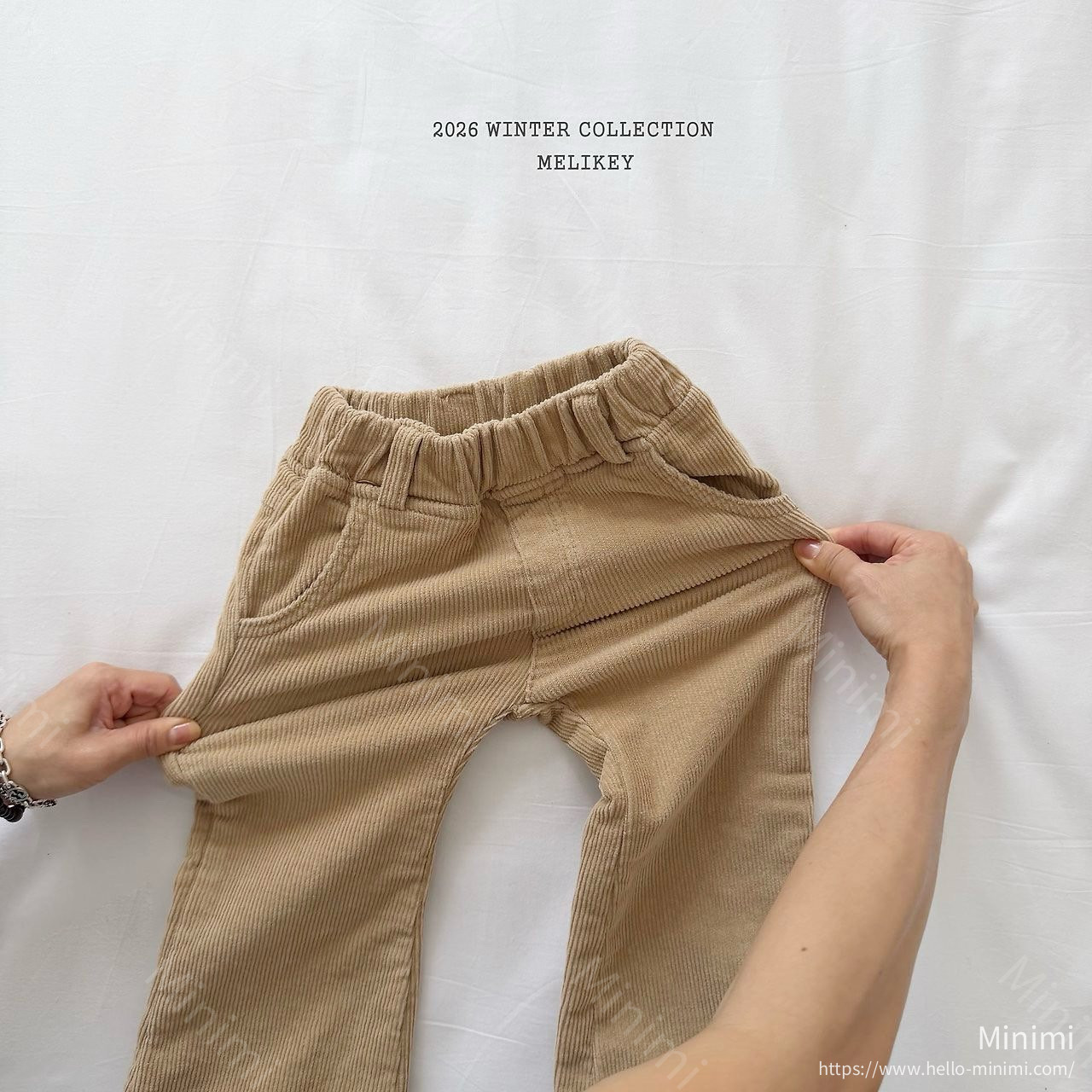 Melikey Corduroy Heart Bootcut 細節圖 26