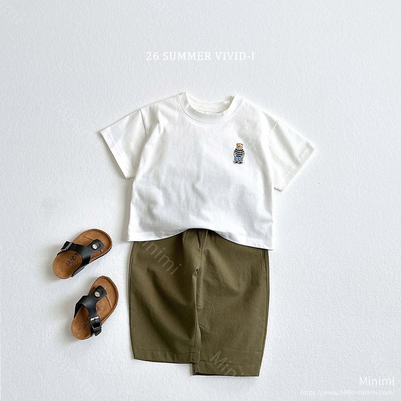 VIVID-I Bear Embroidery T-Shirt 細節圖 16