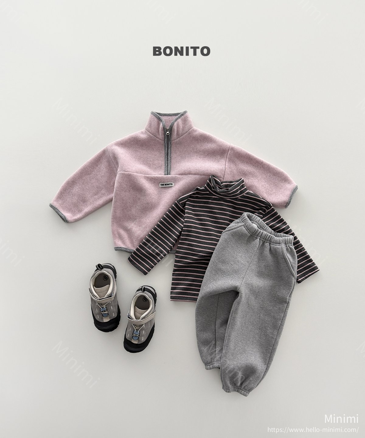 BONITO Cotton Candy Colorblock Half-Zip 細節圖 12