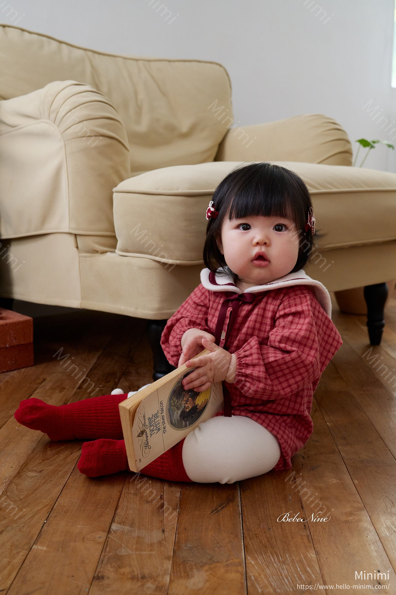 bebe nine Ribbon Sailor Romper 細節圖 5