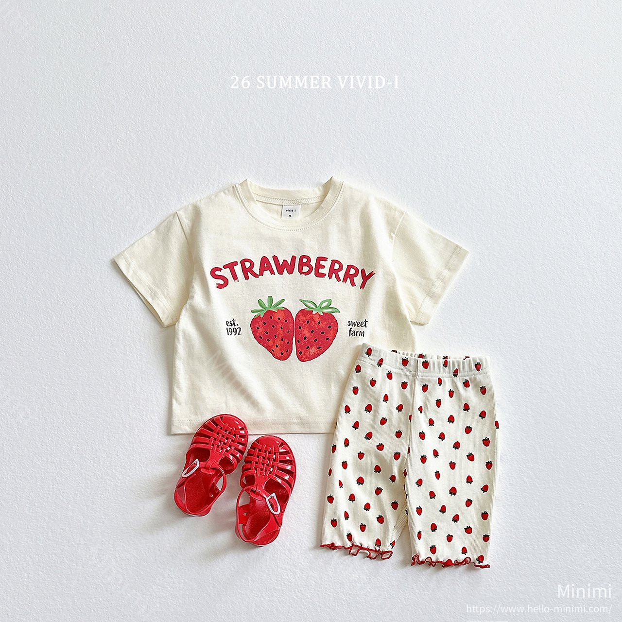 VIVID-I Strawberry Dot Leggings 細節圖 6