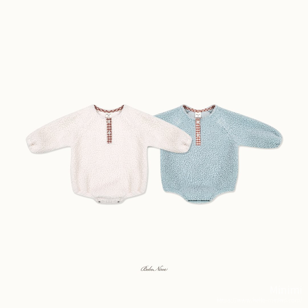 bebe nine Bichon Sweatshirt Romper 細節圖 16
