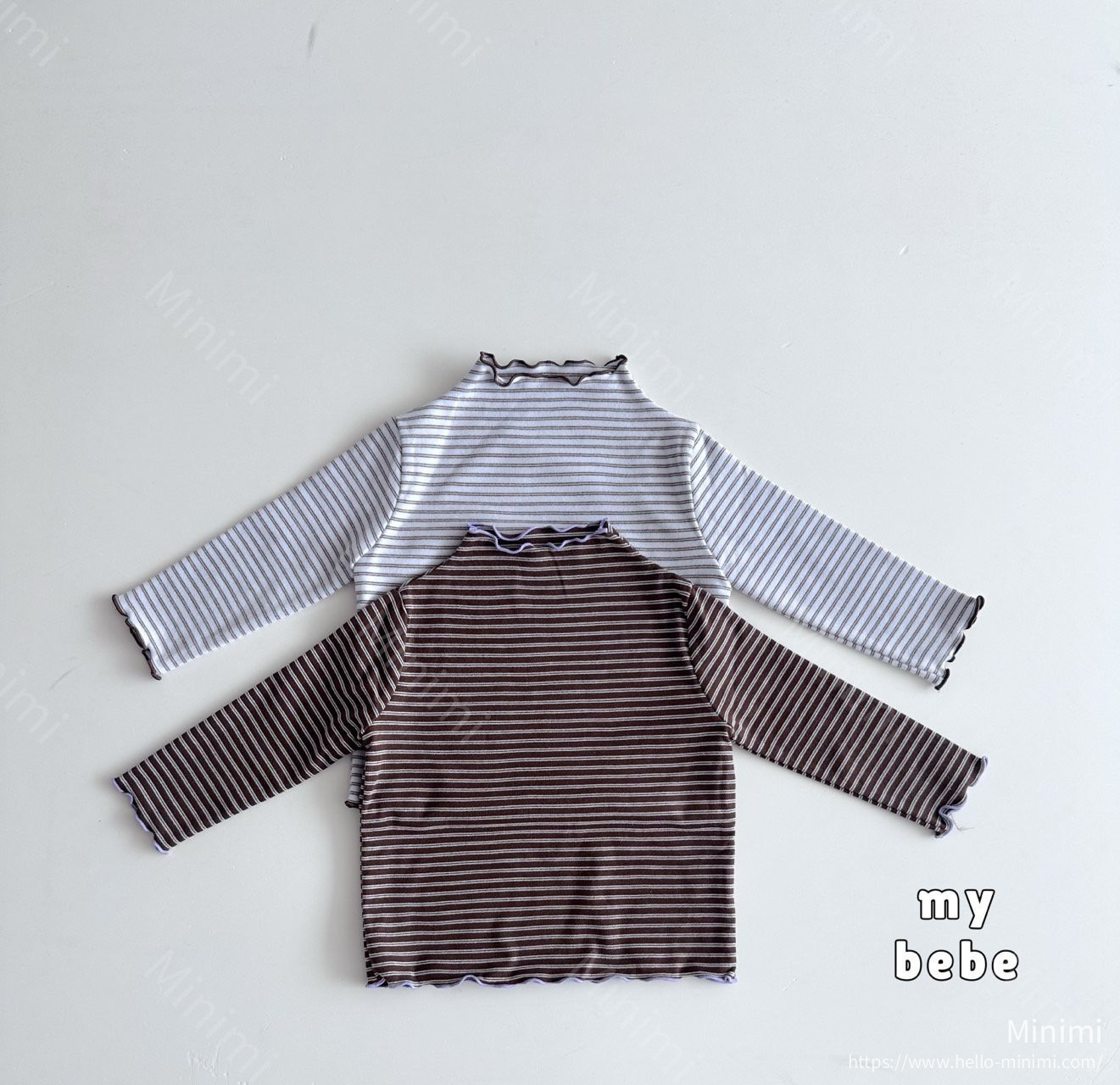 my_bébé Chestnut Turtleneck 細節圖 1