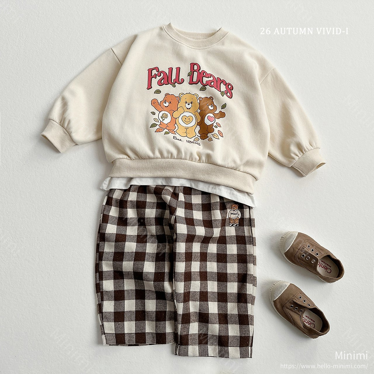VIVID-I Vivi Bear Check Pants 細節圖 6