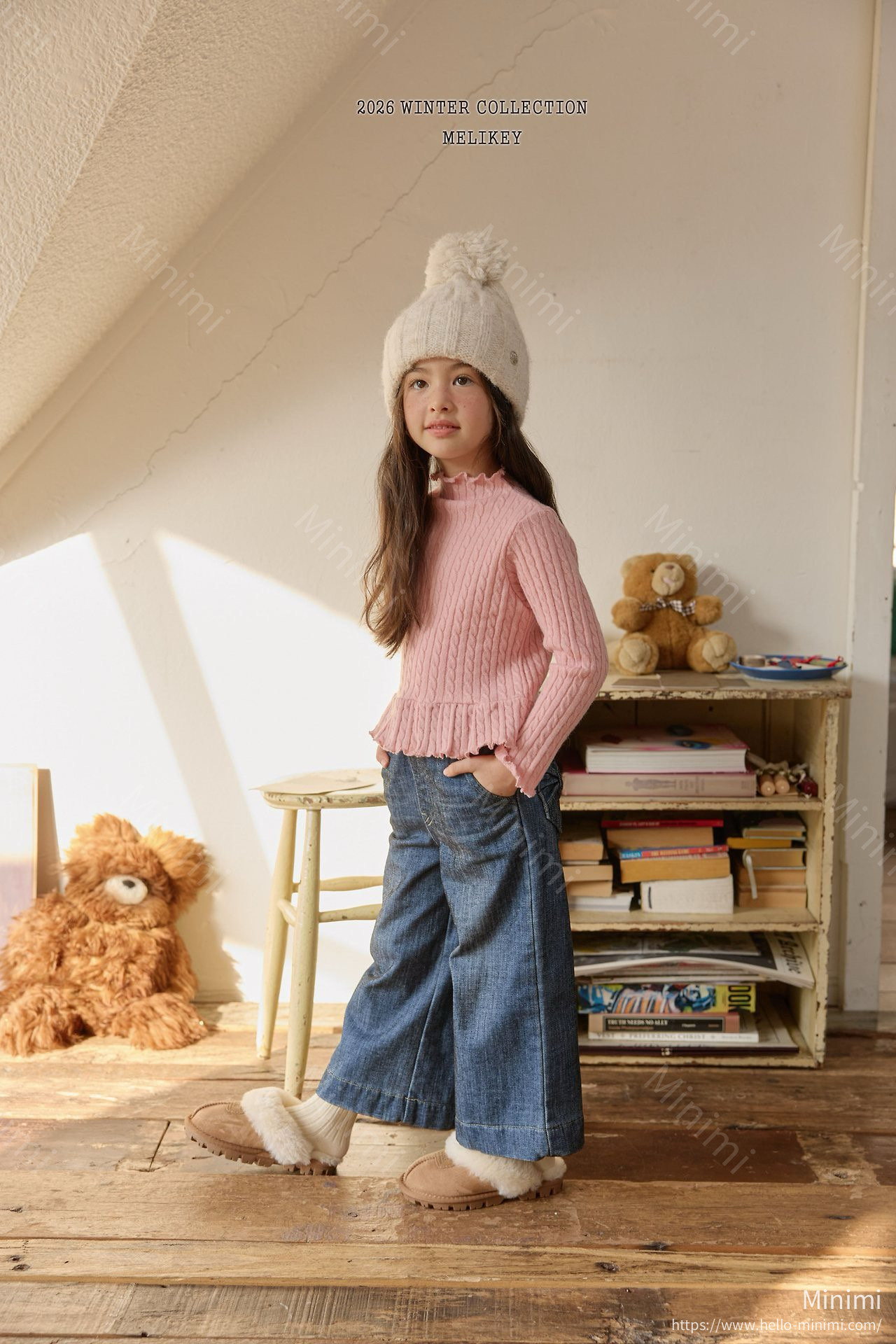Melikey Cable Knit Frill Tee 細節圖 7