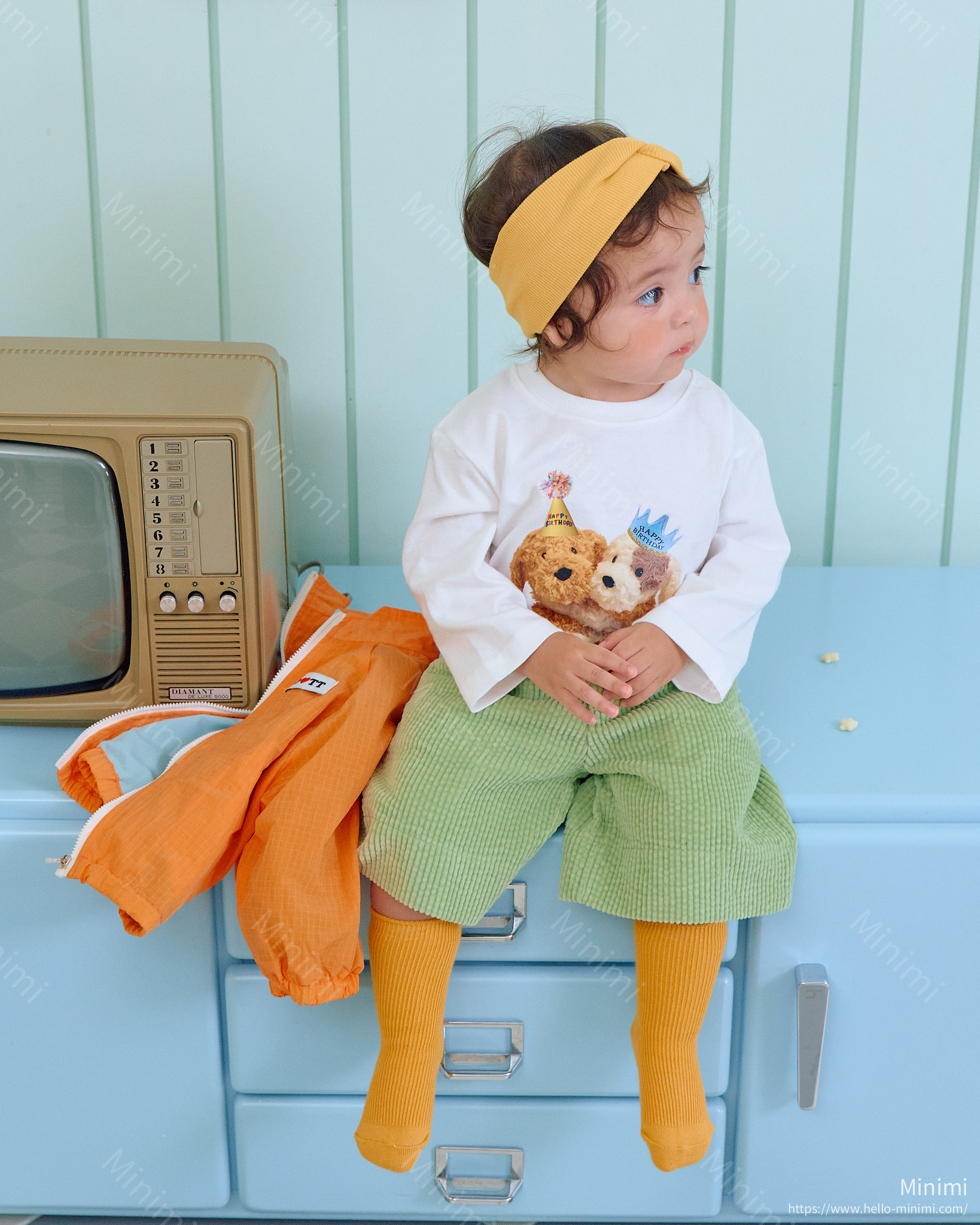 oott bebe Big Corduroy Pants (Knee-length) 細節圖 24