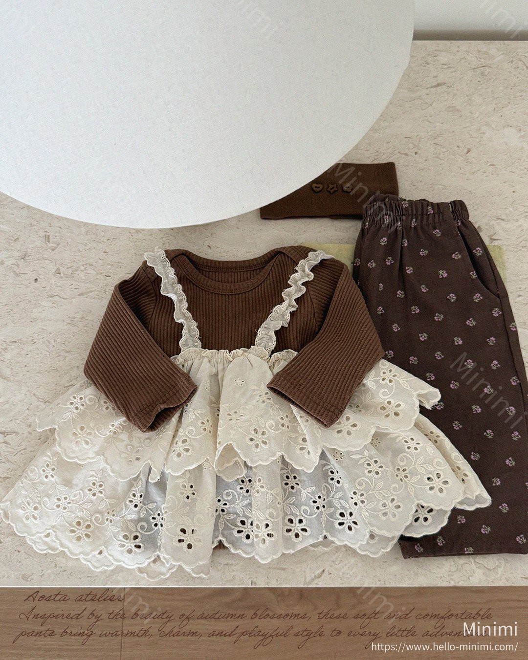 Aosta atelier Lace Cancan Blouse 細節圖 8