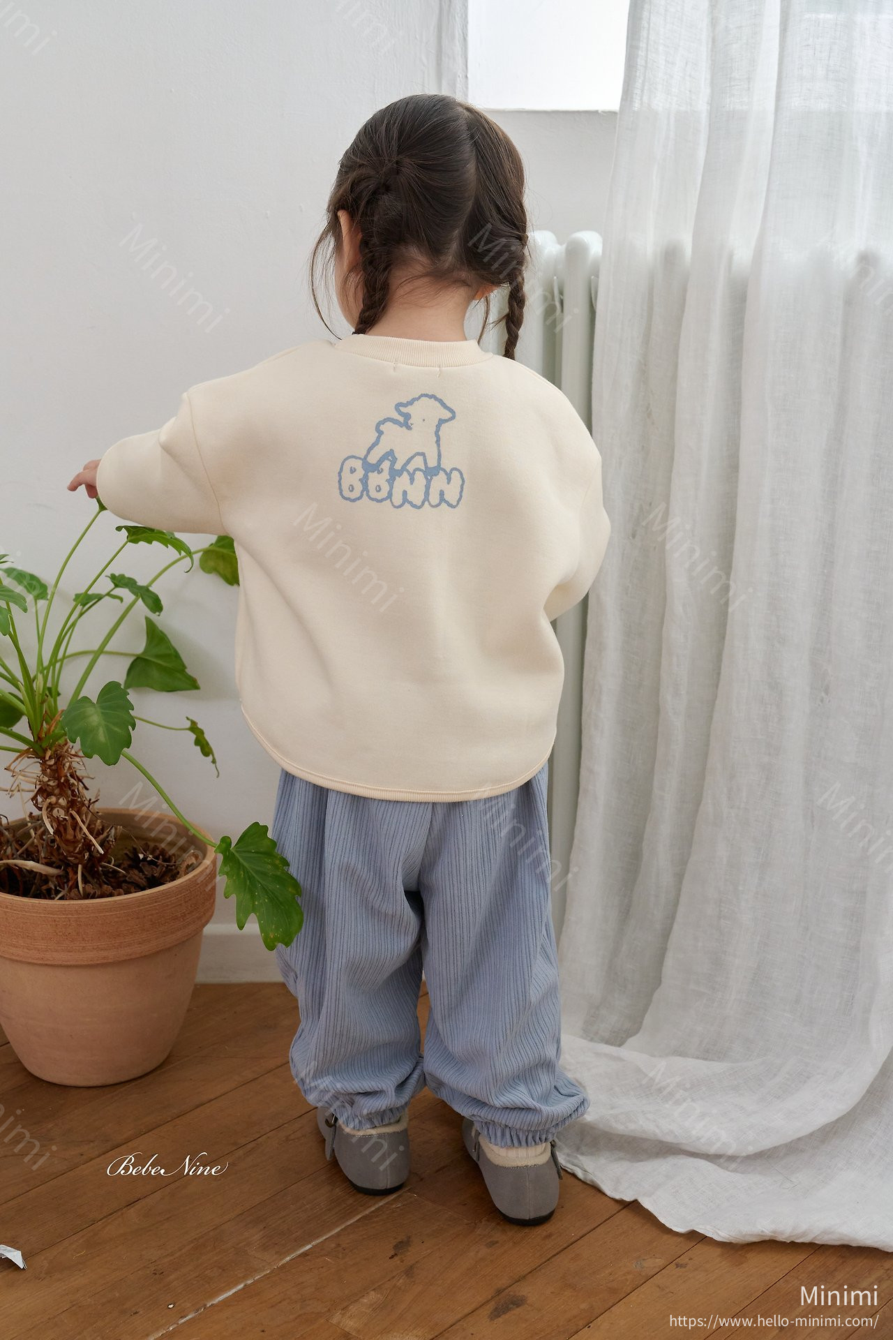 bebe nine Coco Ball Corduroy Pants 細節圖 11
