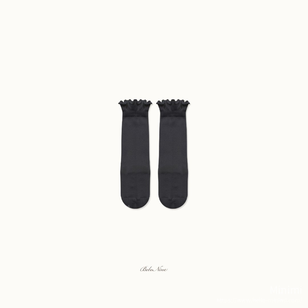 bebe nine Nine Frill Ankle Socks 細節圖 15