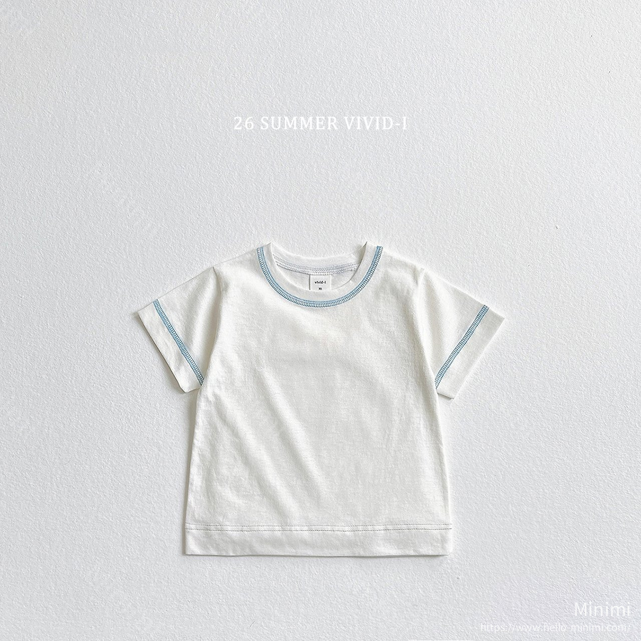 VIVID-I Silket Coverstitch T-Shirt 細節圖 3