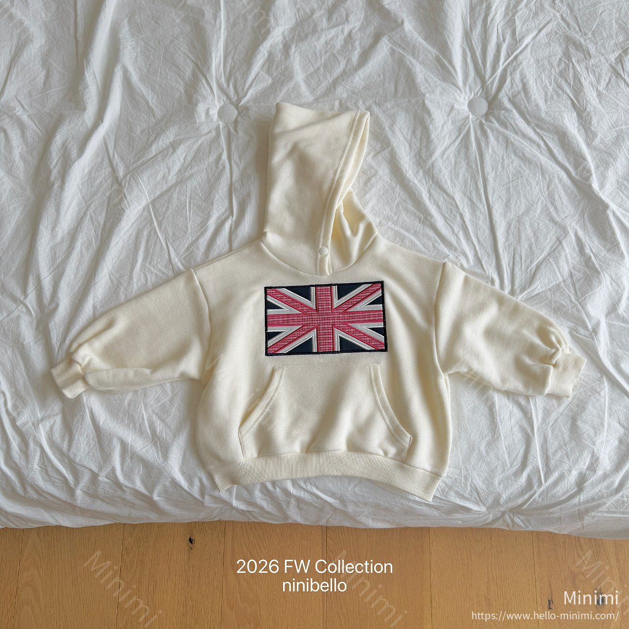 ninibello London Patch Hoodie 細節圖 2