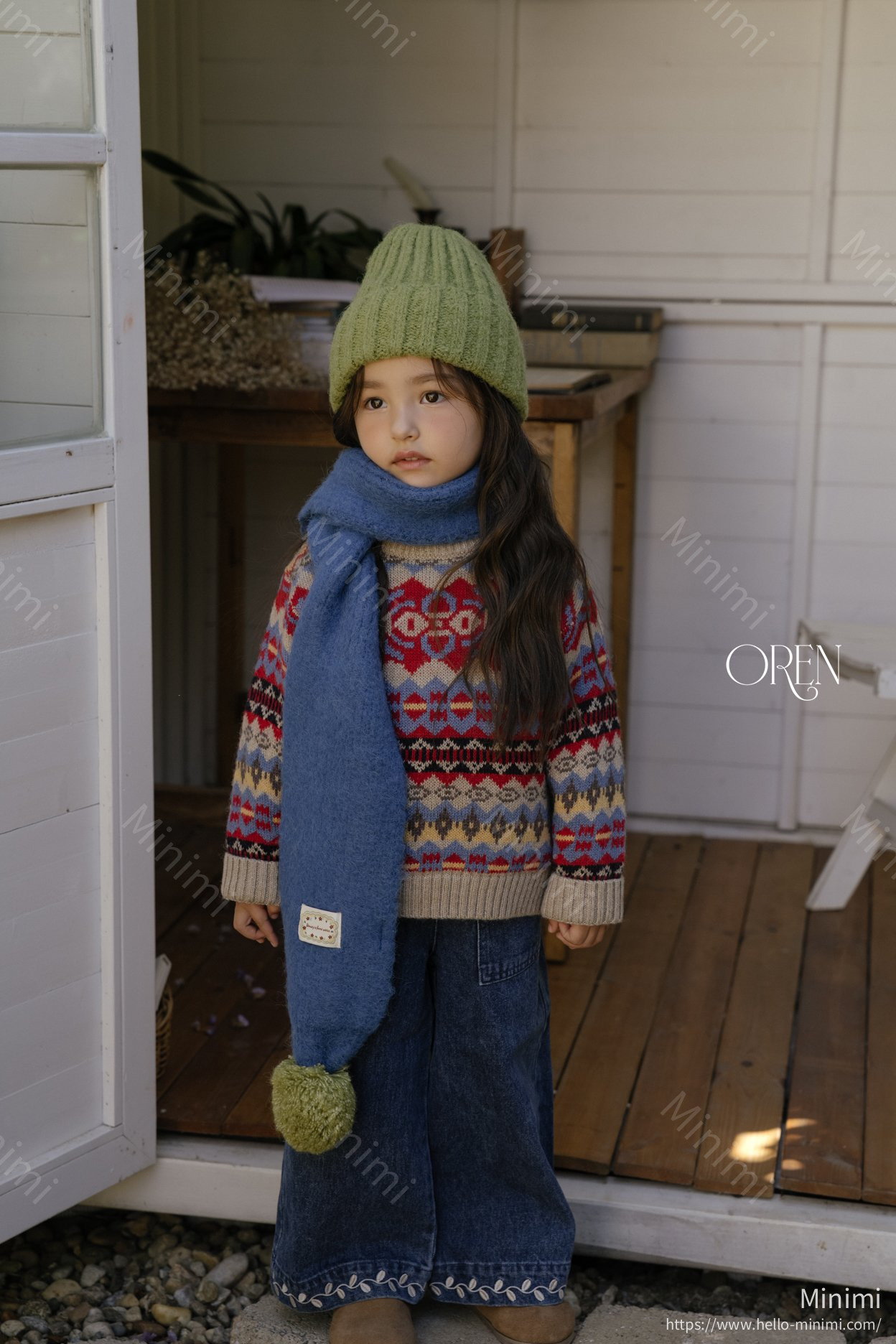 Oren Mercy Pom-Pom Muffler 細節圖 14