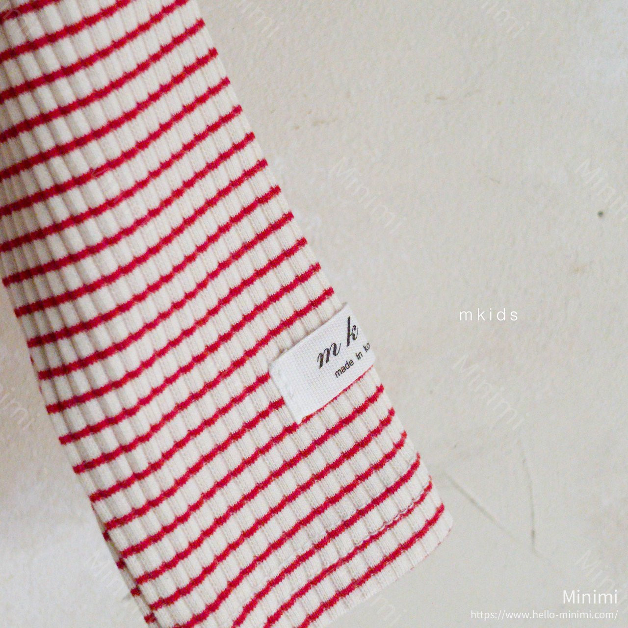 mkids Cotton Tee 細節圖 4