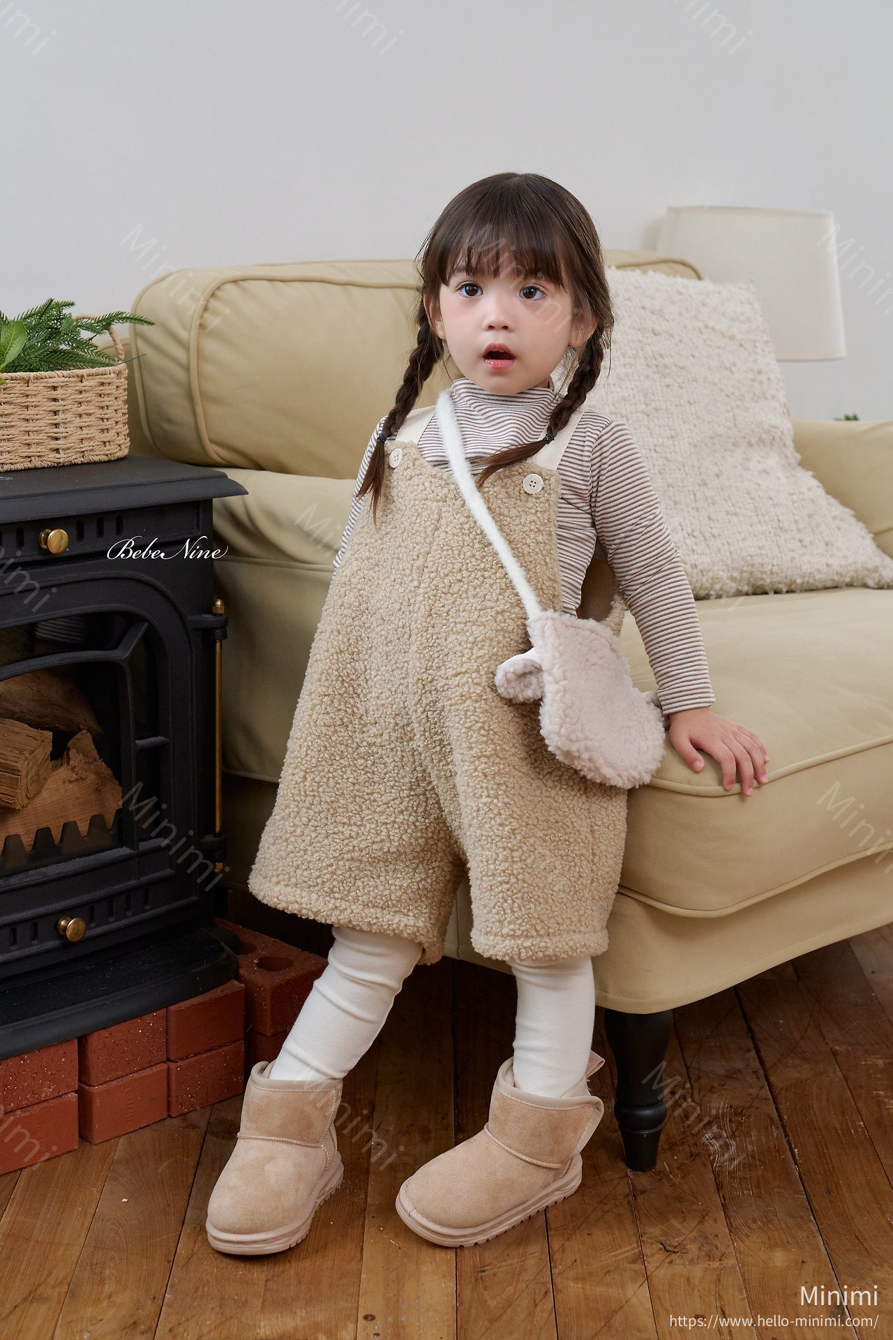 bebe nine Poodle Overalls 細節圖 3