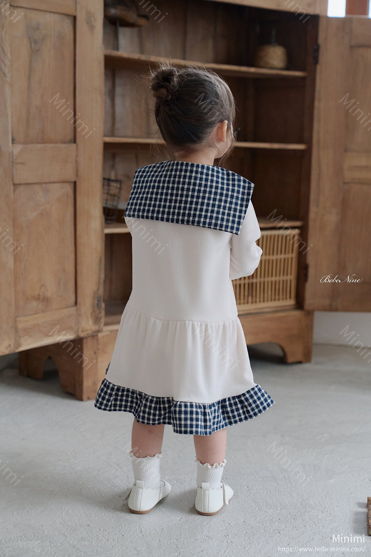 bebe nine Maison Check Dress 細節圖 9