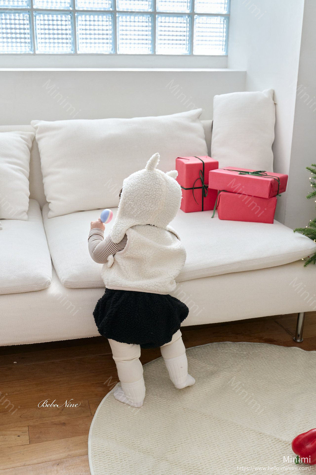 bebe nine Little Lamb Vest 細節圖 11