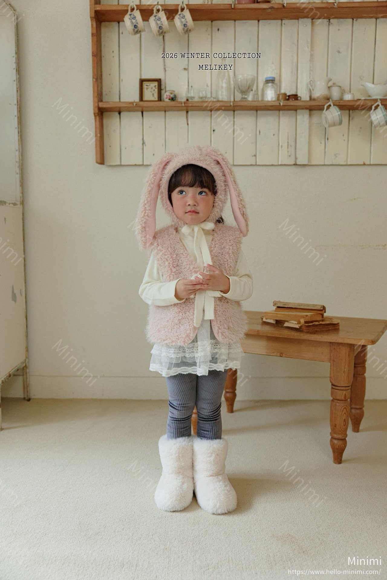 Melikey Pom Pom Shawl Frill Tee 細節圖 16