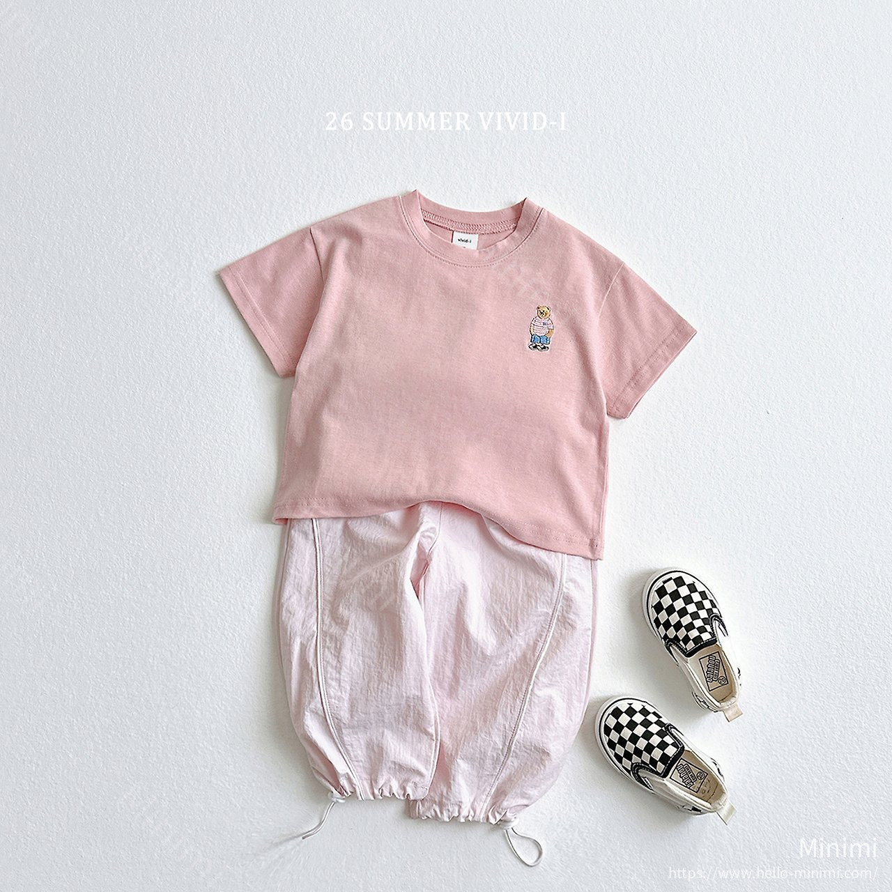 VIVID-I Bear Embroidery T-Shirt 細節圖 8