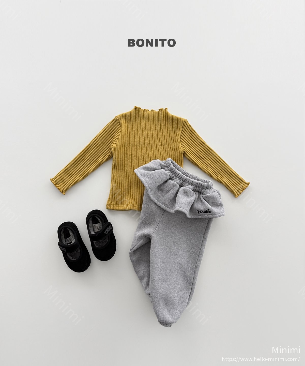 BONITO Wide Rib Turtleneck Tee 細節圖 17