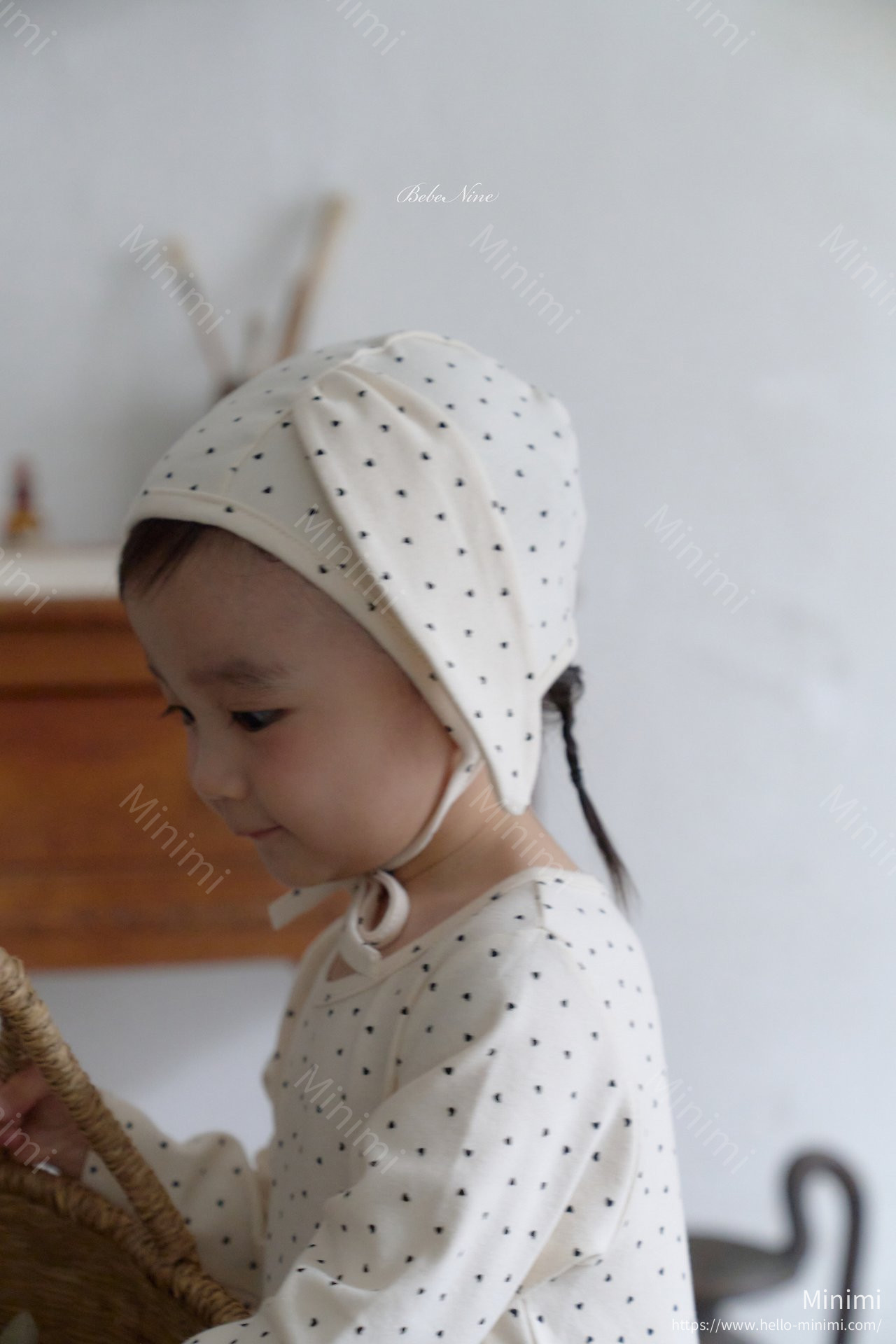 bebe nine Love Dot Bonnet 細節圖 7