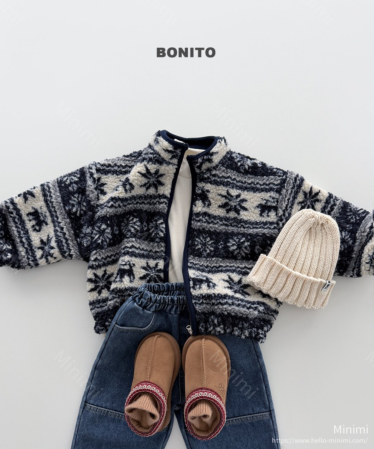 BONITO Nordic Zip-up Jumper 細節圖 14