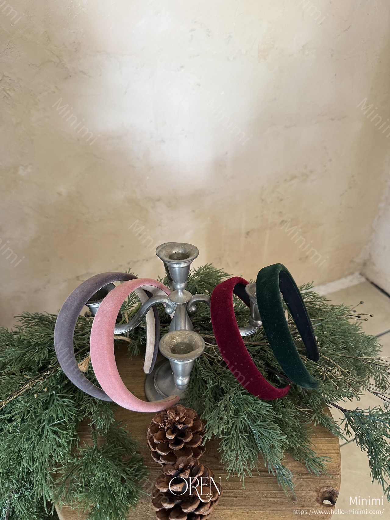 Oren Velvet Hairband 細節圖 19
