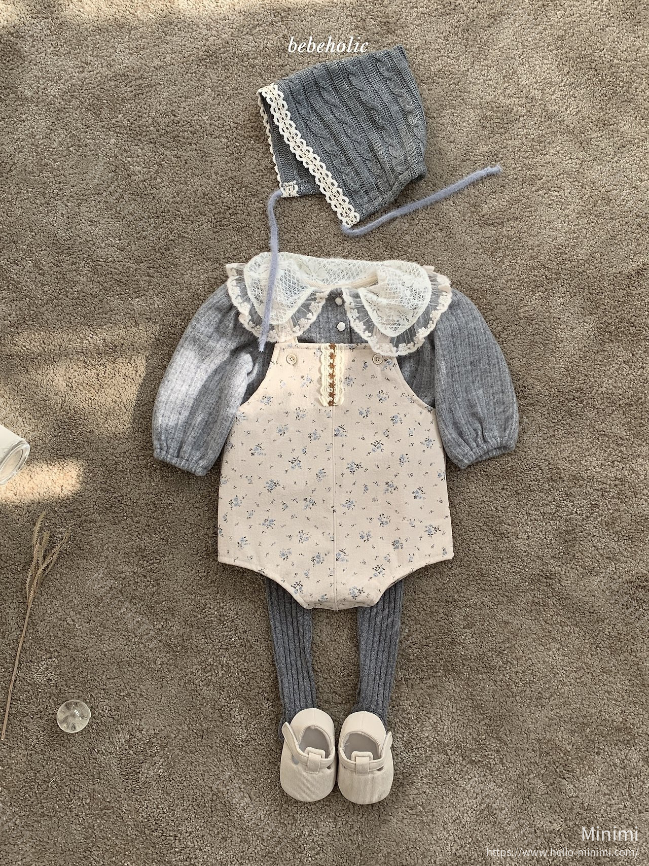 BEBEHOLIC Bunny Suspender Suit 細節圖 2