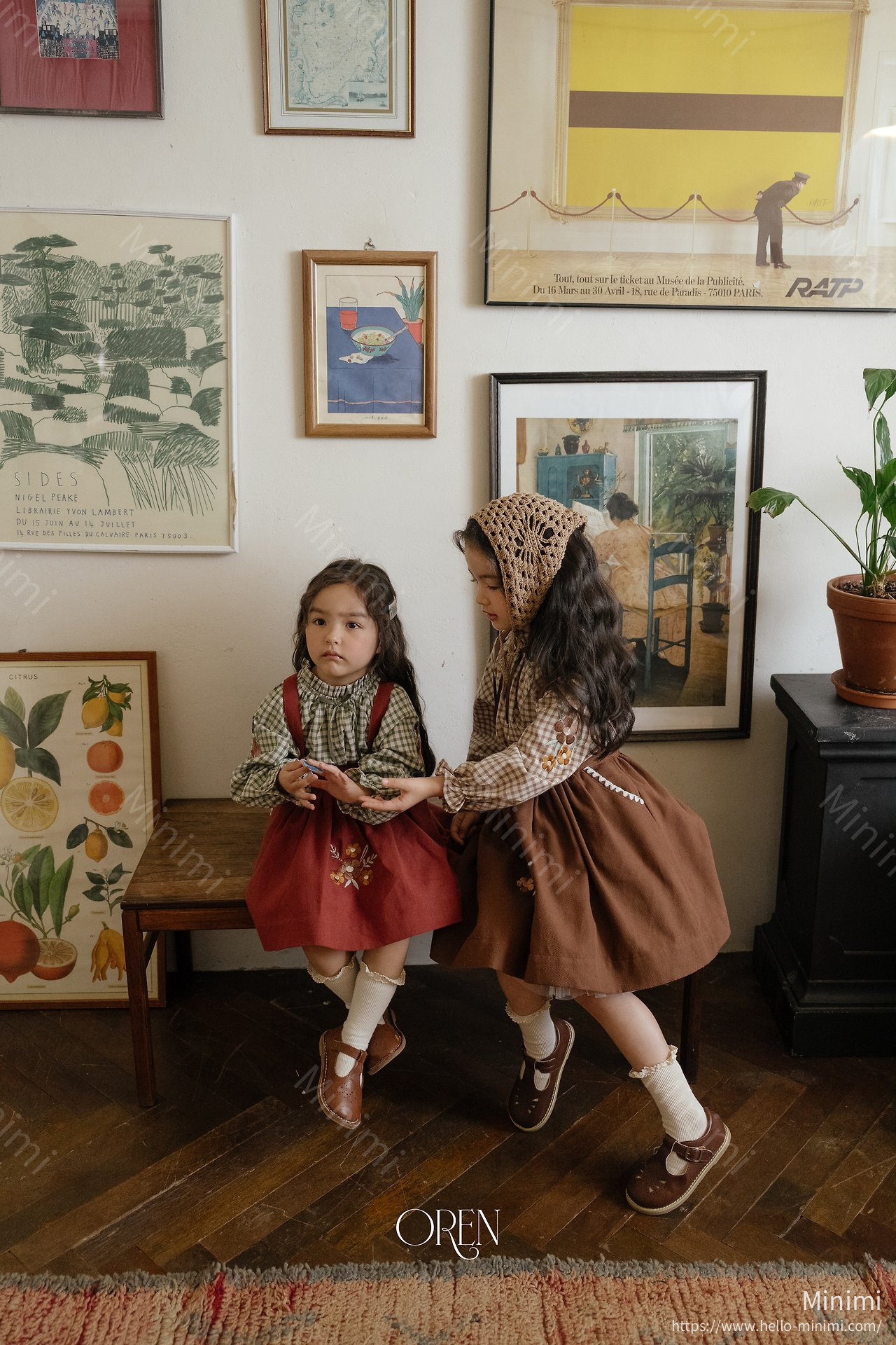 Oren Autumn Bloom Jumper Skirt 細節圖 22