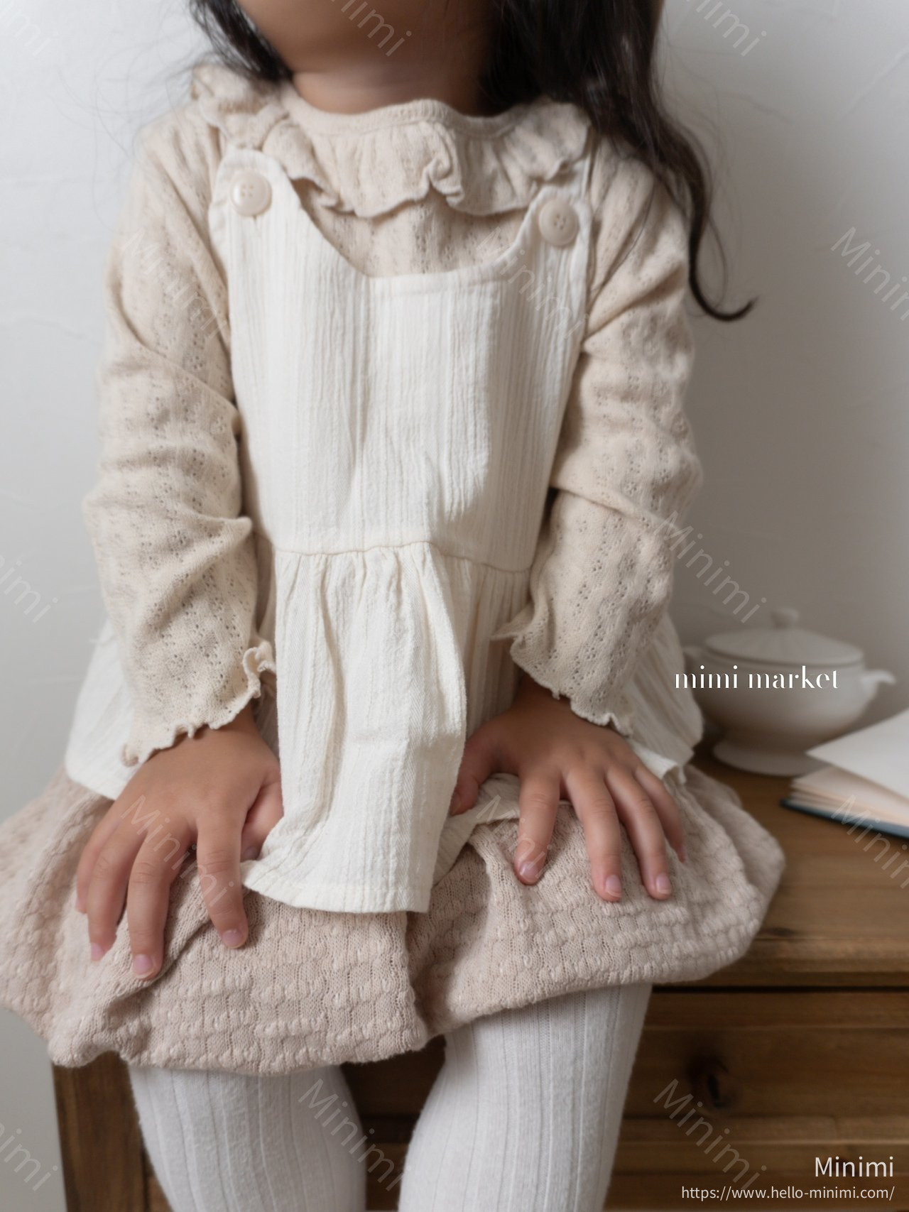 mimi-market Vest Blouse 細節圖 9