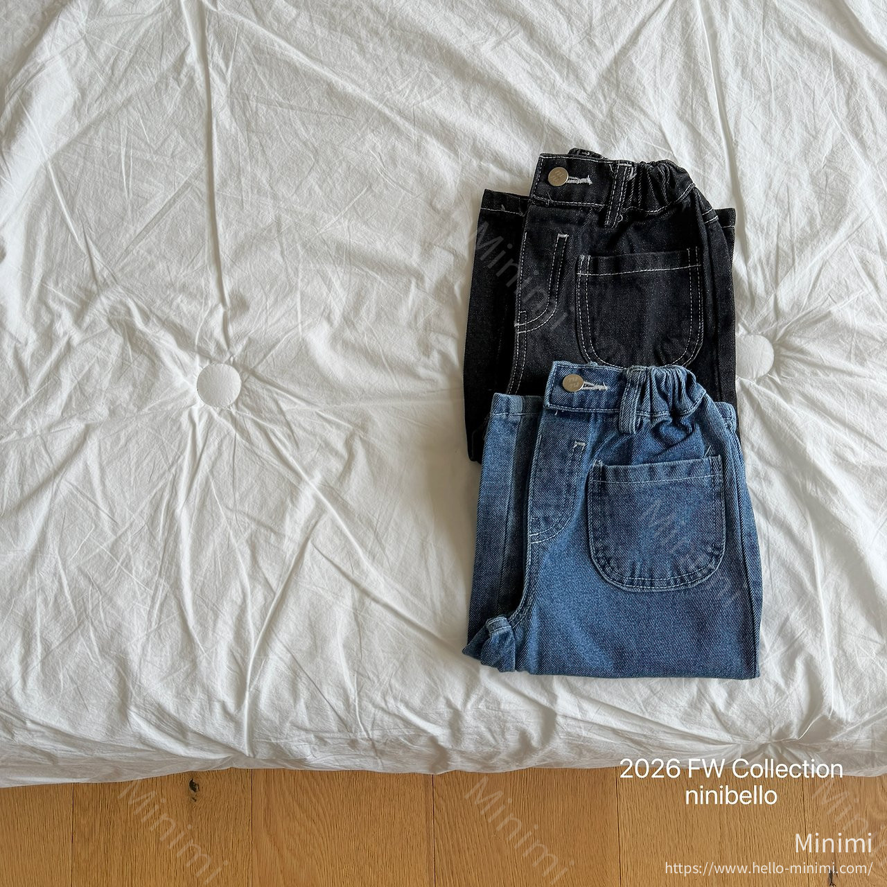 ninibello Penny Pocket Denim Pants 細節圖 1