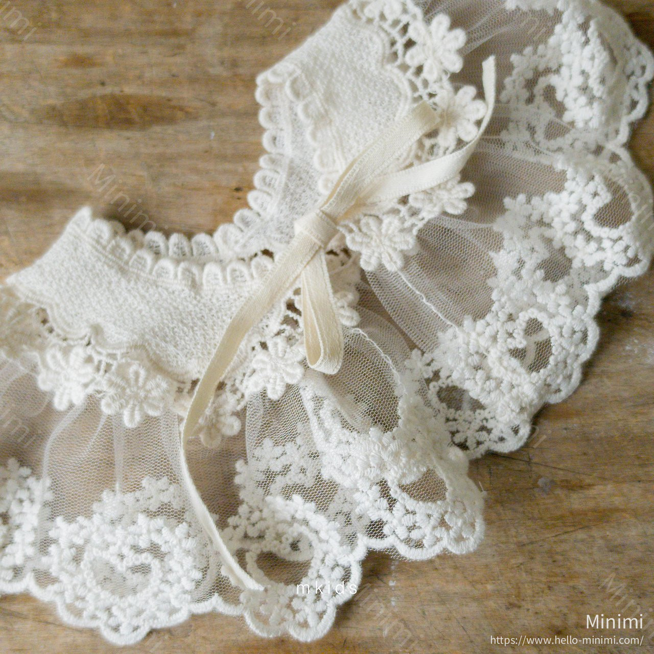 mkids Cecil Lace Cape 細節圖 2