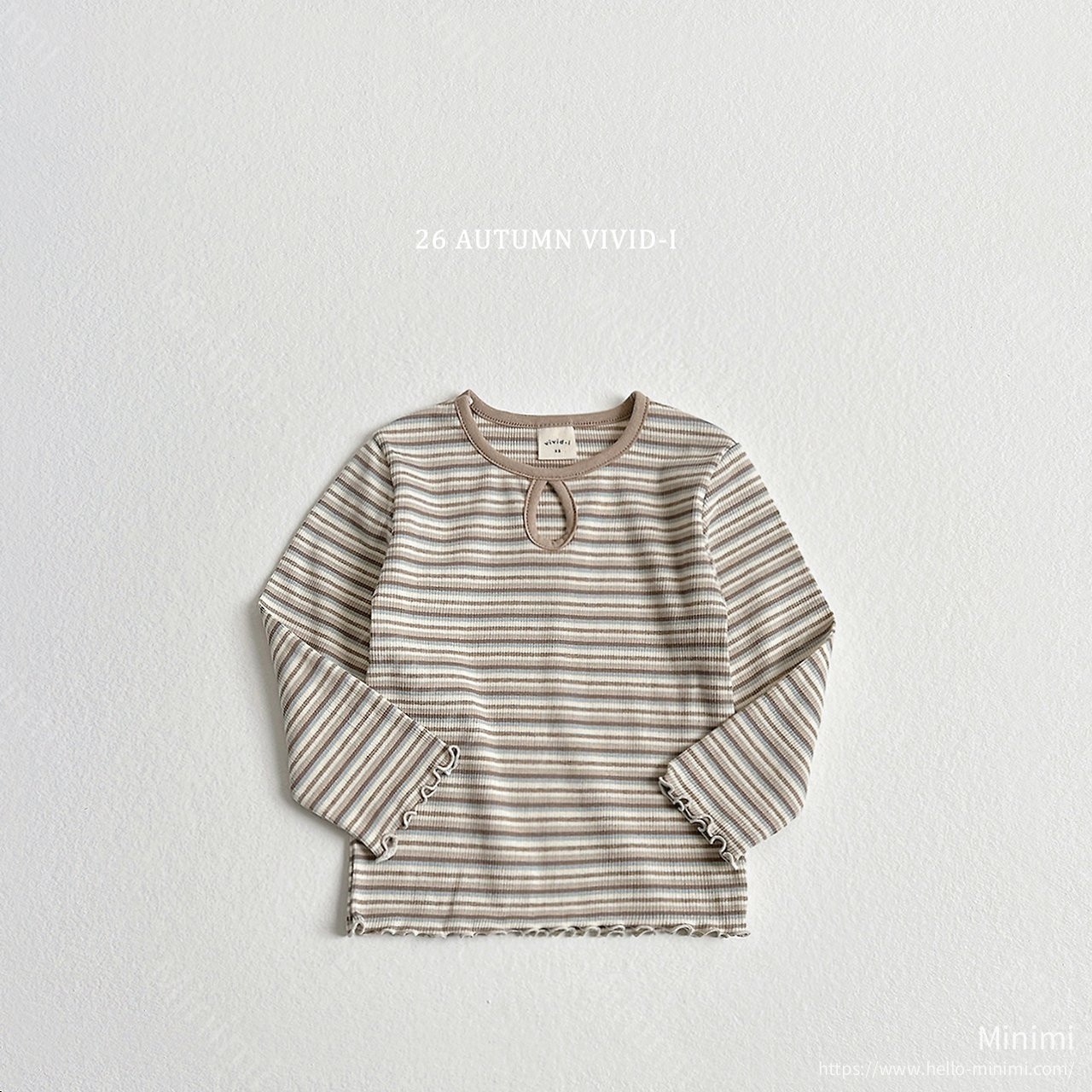 VIVID-I Stripe Hole T-shirt 細節圖 2