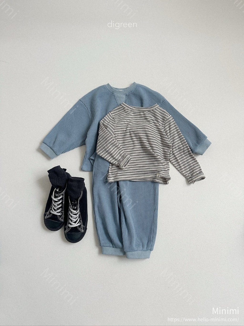 digreen Flat Waffle Pants 細節圖 11