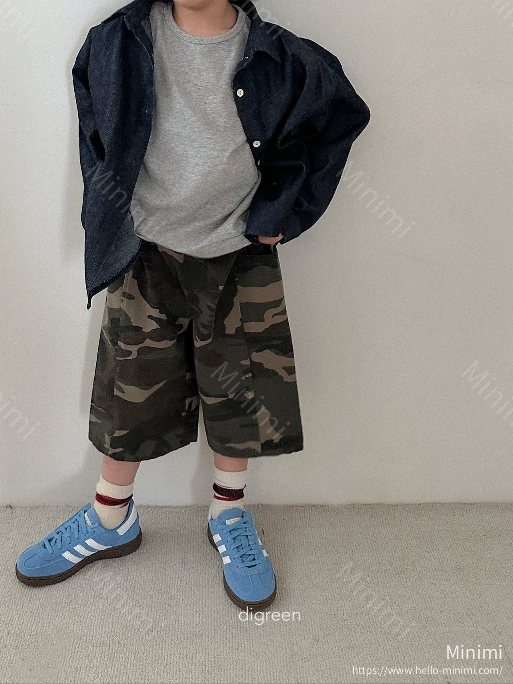 digreen Camo Bermuda 細節圖 13