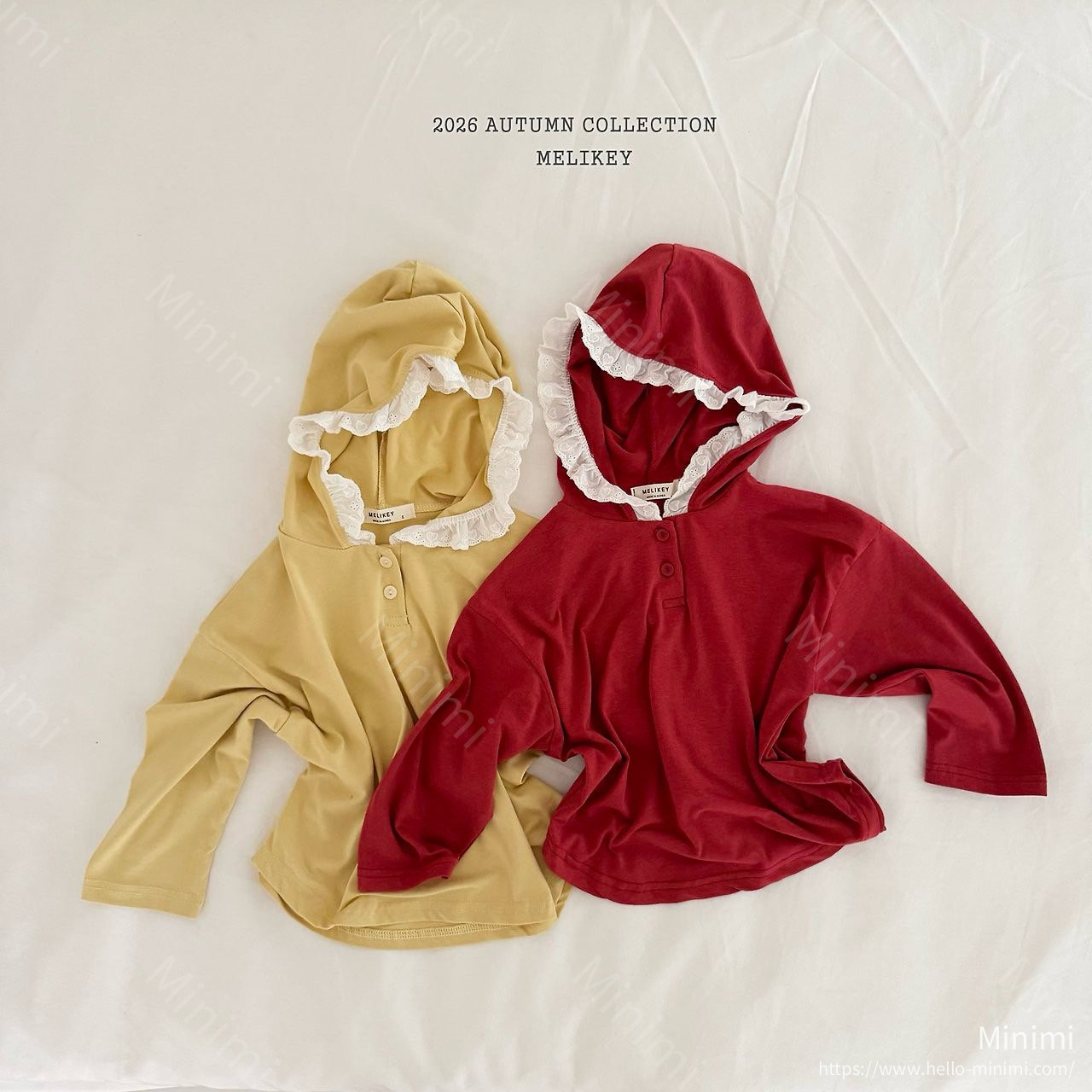 Melikey Sona Hooded T-shirt - 韓國童裝代購主圖