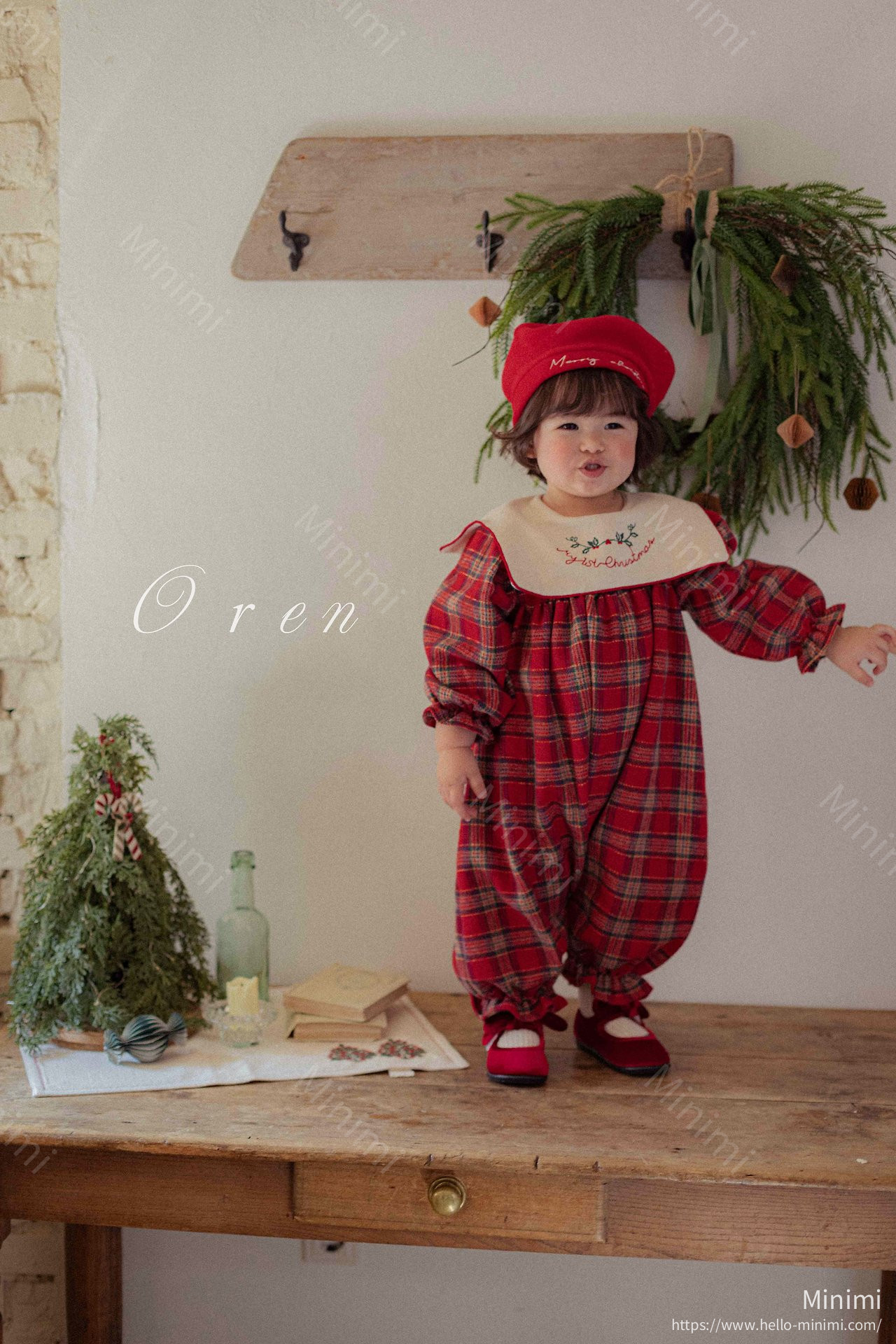 Oren Eve Check Dress 細節圖 3