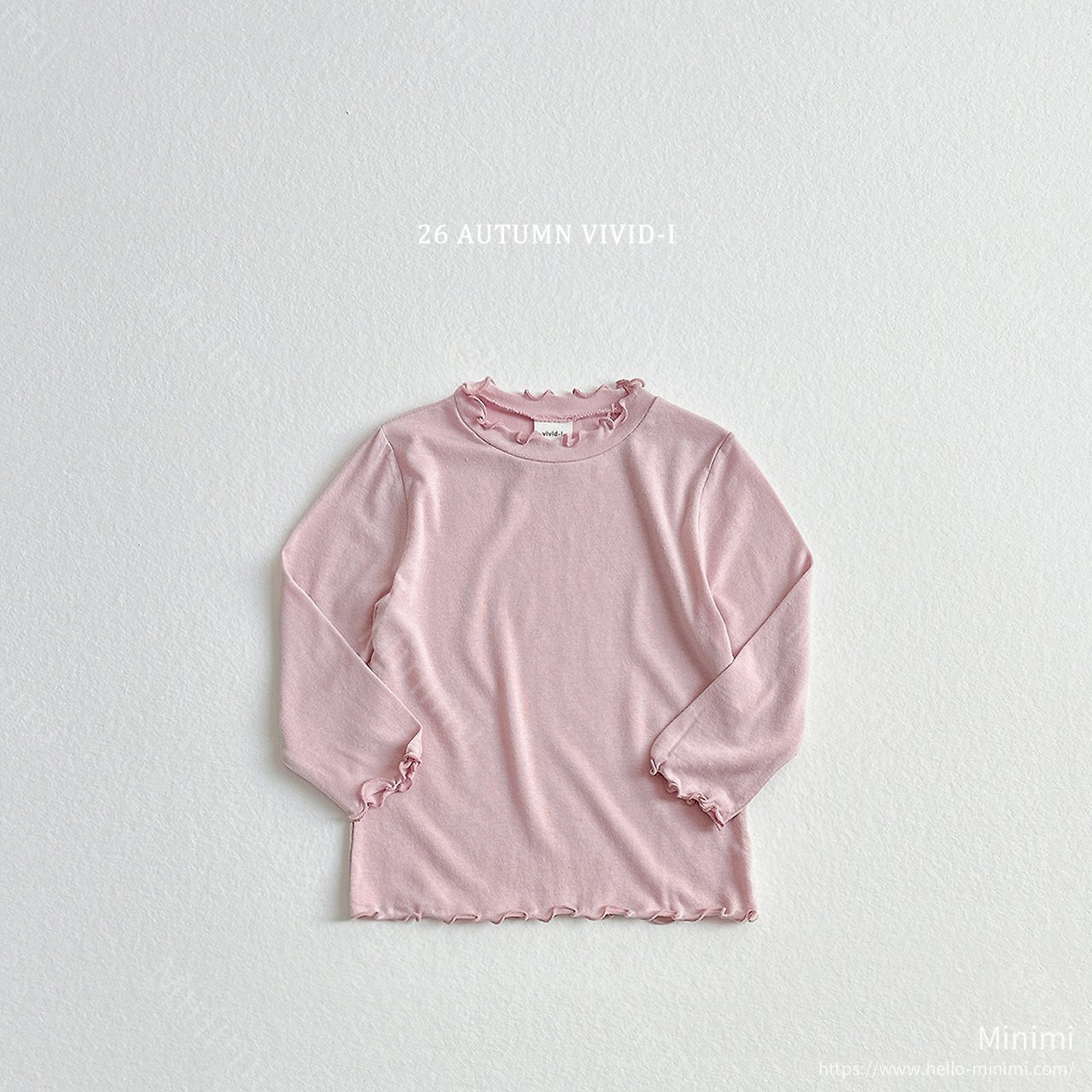 VIVID-I Soft Gauze Ruffle T-shirt 細節圖 2