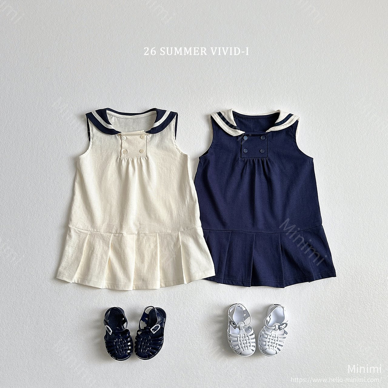 VIVID-I Sailor Sleeveless Dress 細節圖 1