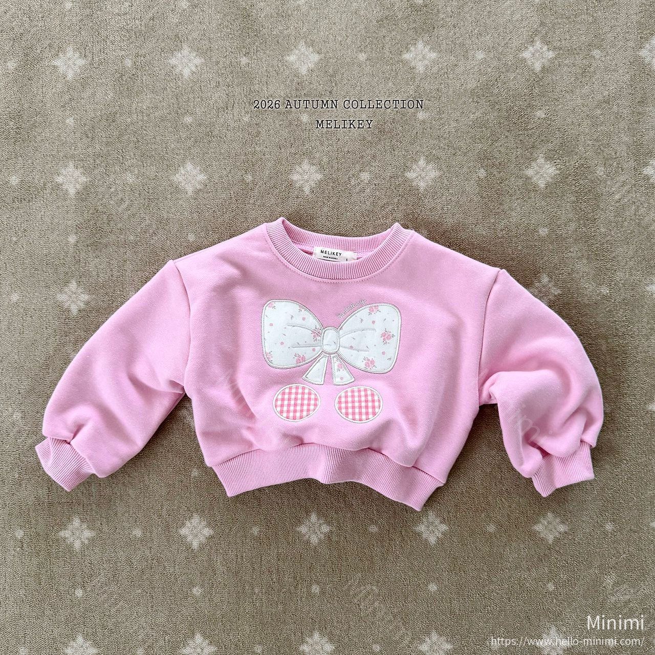 Melikey Ribbon Cherry Sweatshirt 細節圖 5