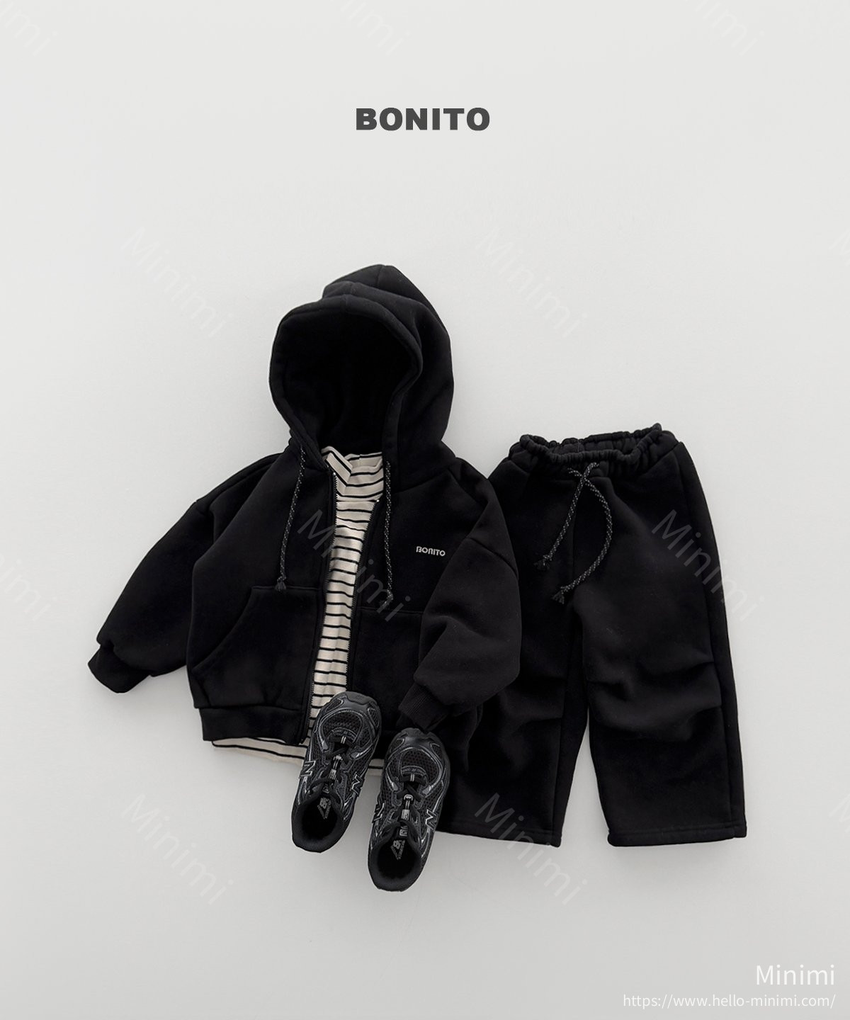 BONITO Double Fleece Hood Zip-up 細節圖 11